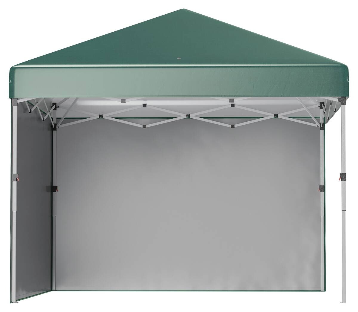 Outsunny Pavillon grün Polyester B/H/L: ca. 297x288x297 cm