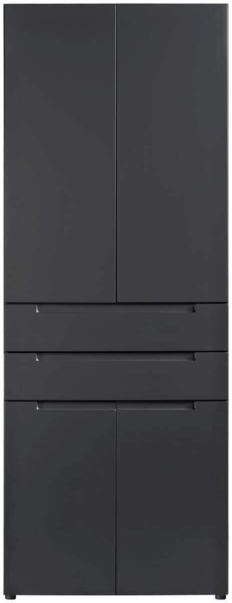 Mehrzweckschrank Mailand 63 anthrazit B/H/T: ca. 80x218x35 cm