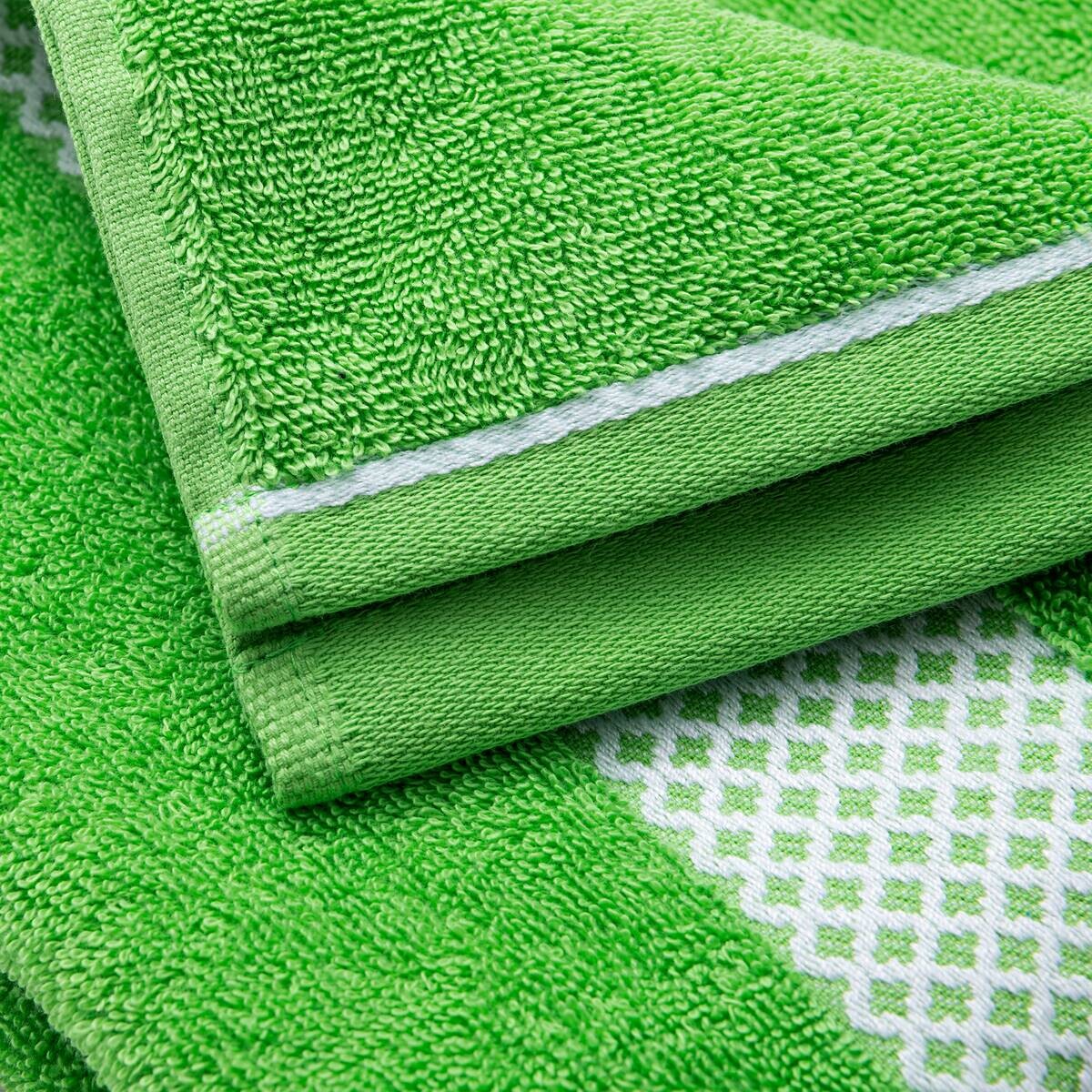 BENETTON Handtuch SUMMER grün Baumwolle B/L: ca. 50x90 cm