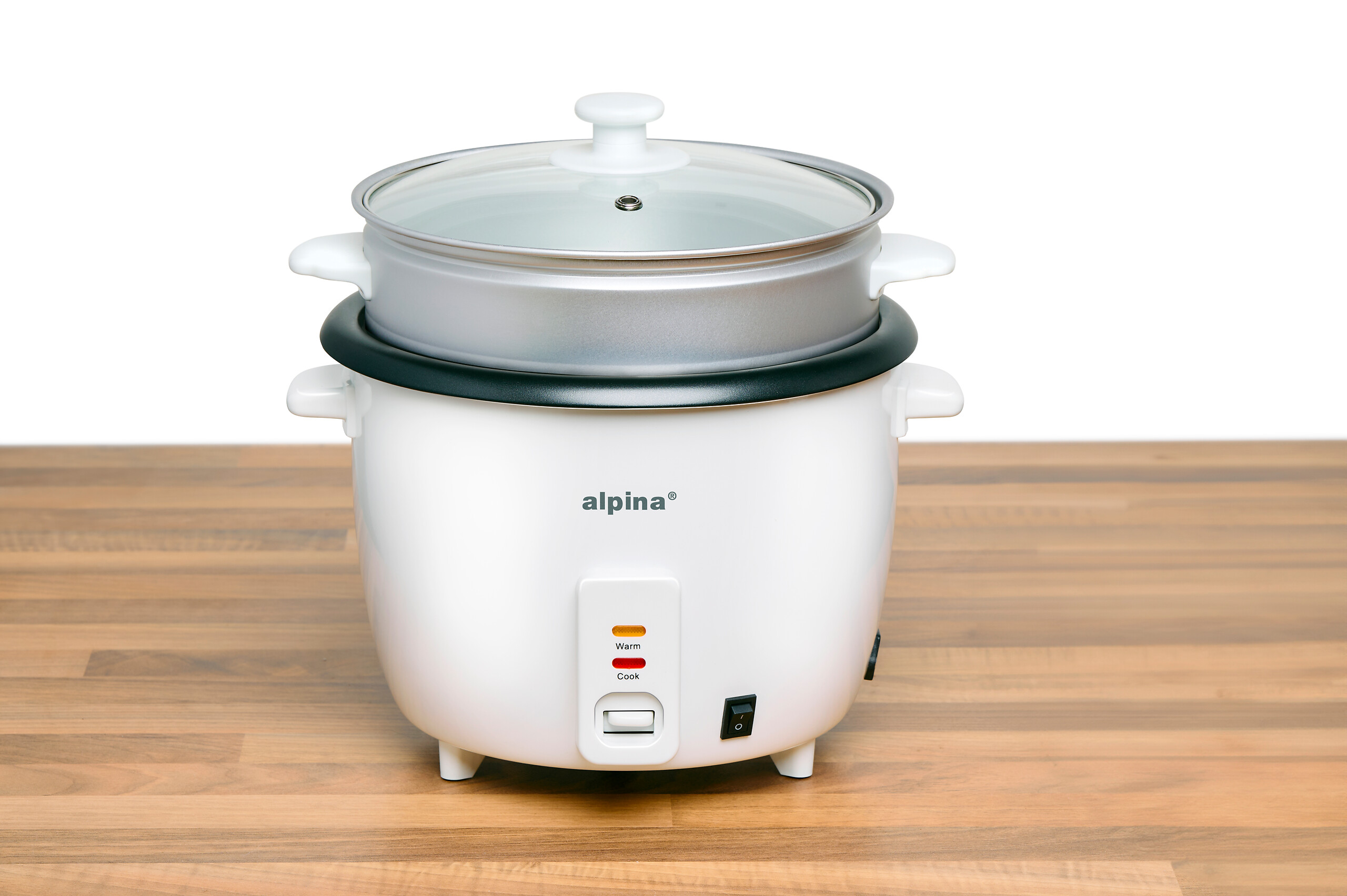 alpina Reiskocher weiß B/H/L: ca. 27x30,5x31 cm