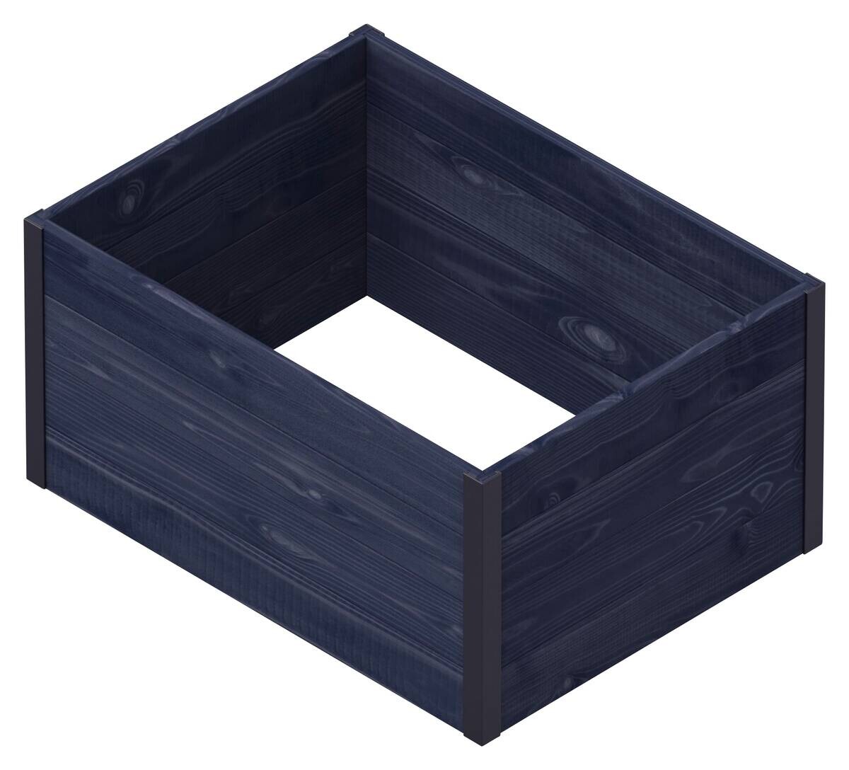 UPYARD Hochbeet MODERN schwarz Holz B/H/L: ca. 60x40x80 cm