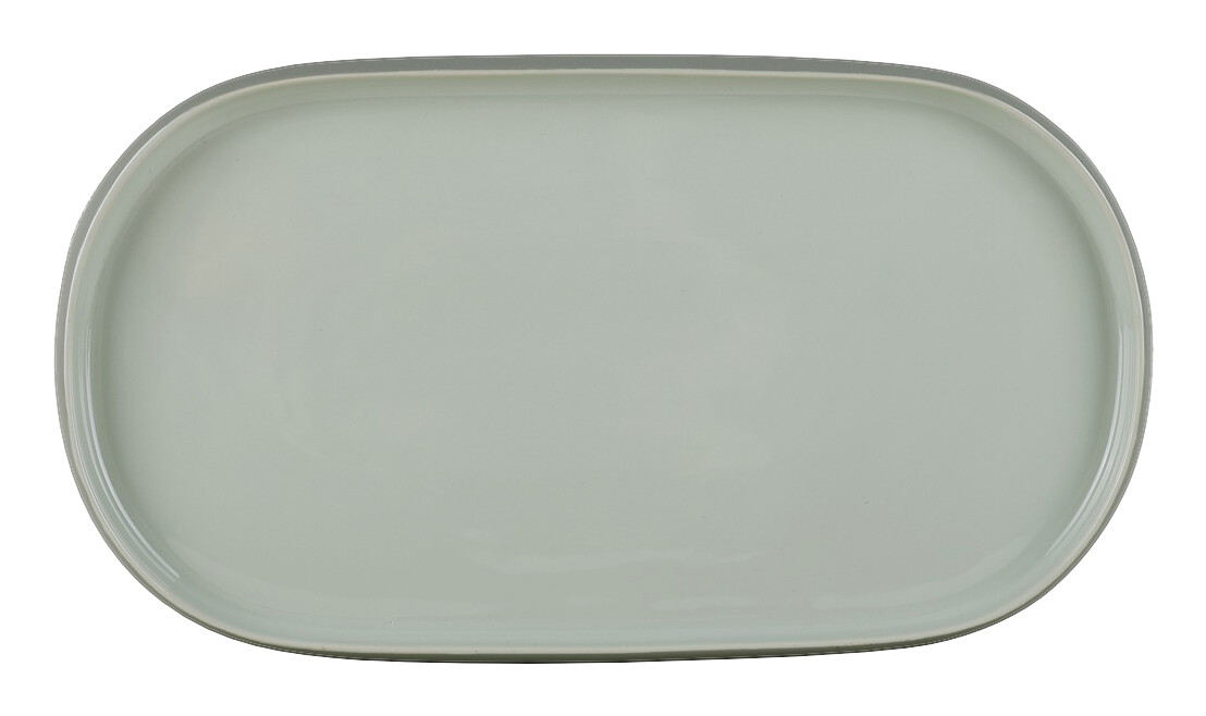 Servierplatte mint Steinzeug D: ca. 36,4 cm