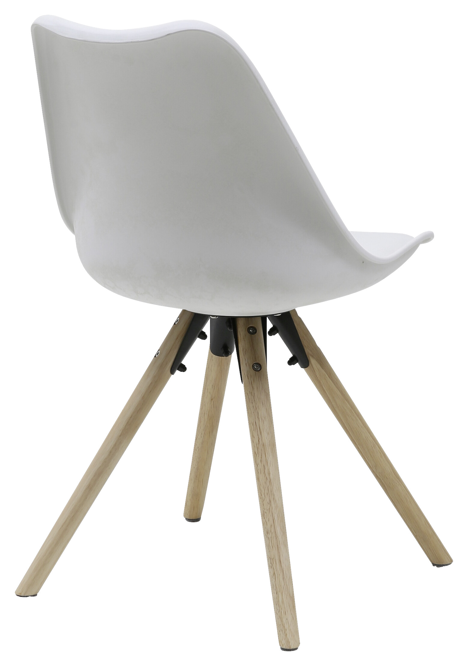 Stuhl Bela weiß Kunststoff B/H/T: ca. 48x83,5x57 cm