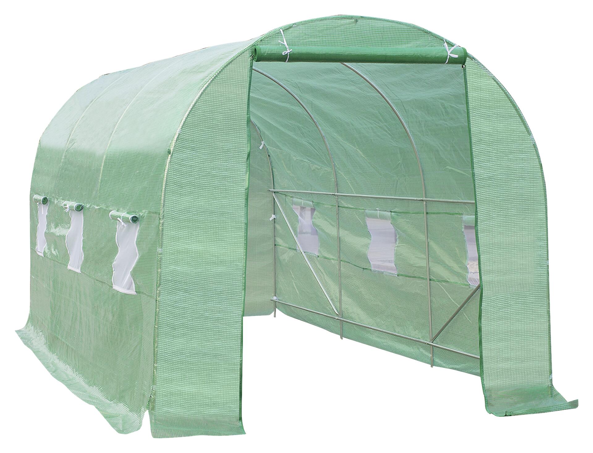 Outsunny Foliengewächshaus B/H/L: ca. 200x200x450 cm