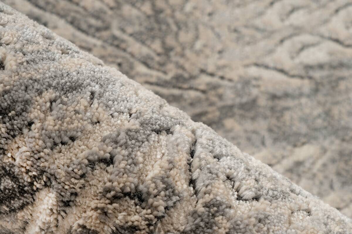 Kayoom Kurzflorteppich Adela 525 grau B/H/L: ca. 120x1,3x170 cm