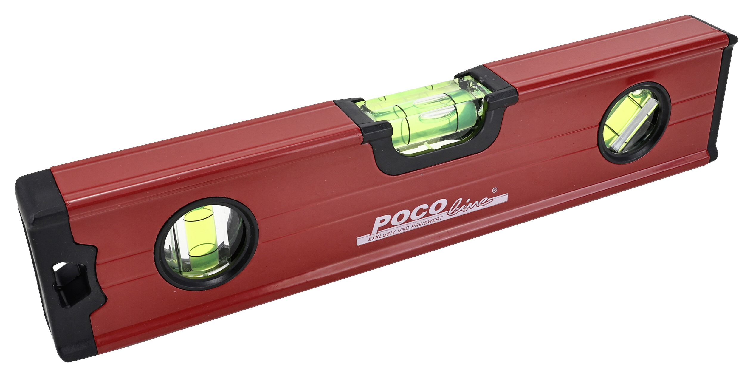 POCOline Wasserwaage H/T/L: ca. 5x2,3x23 cm