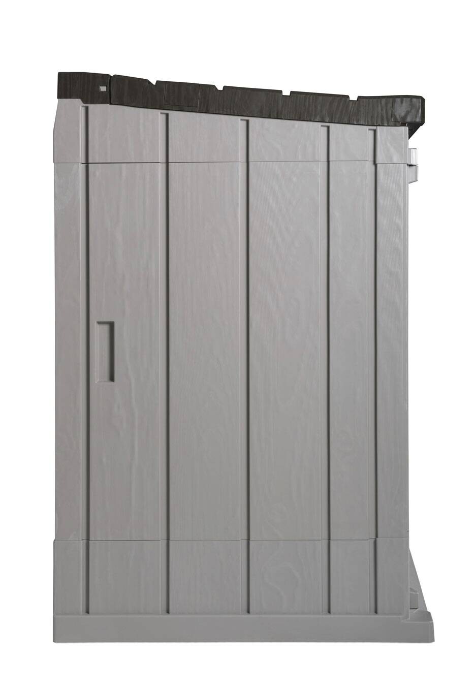 Toomax Mülltonnenbox Stora Way taupe B/H/L: ca. 111x74,5x129,5 cm