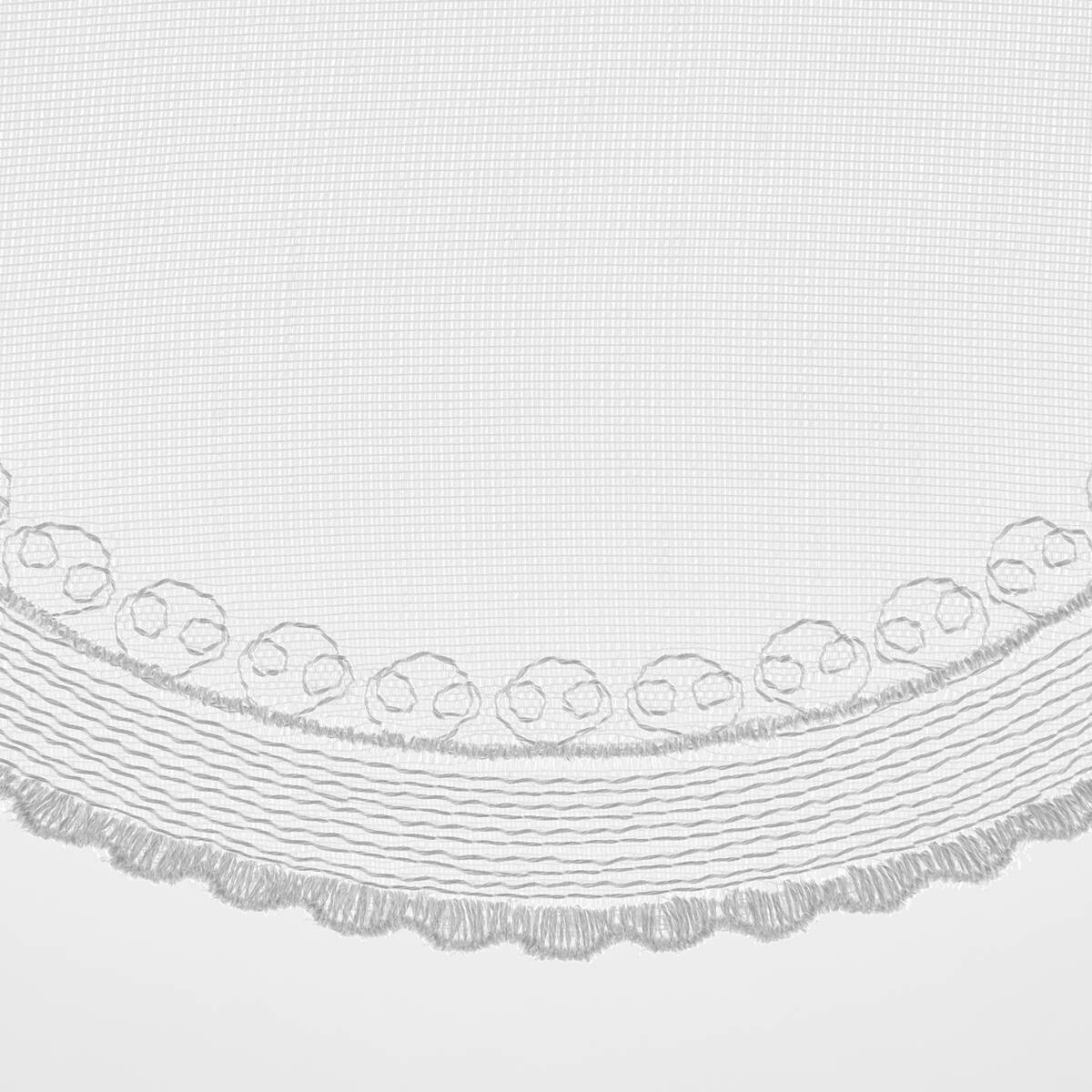 POCOline Fertigstore Mara weiß B/L: ca. 450x145 cm