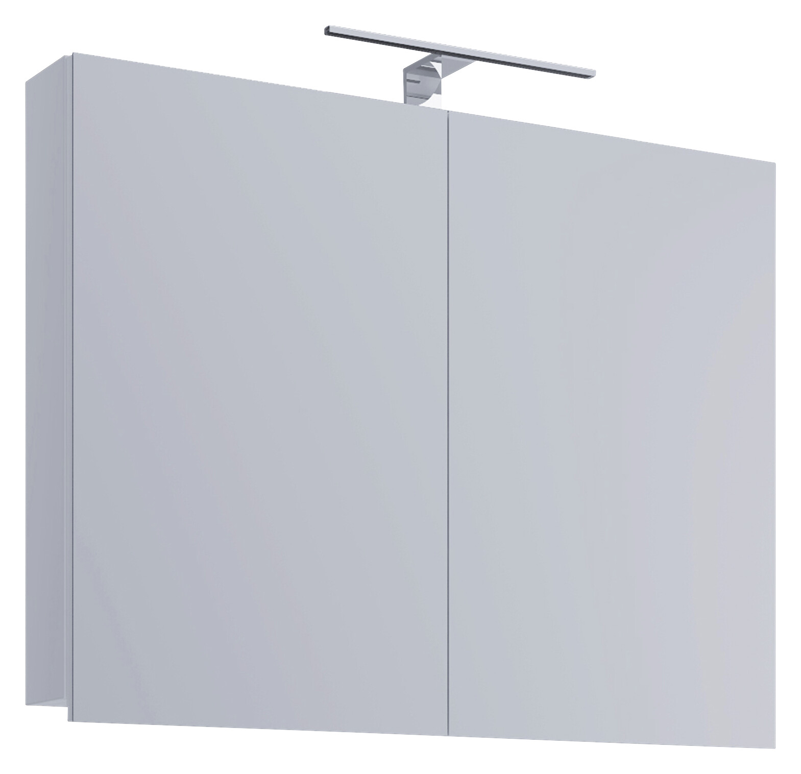 Spiegelschrank Badinos weiß B/H/T: ca. 80x62x12 cm