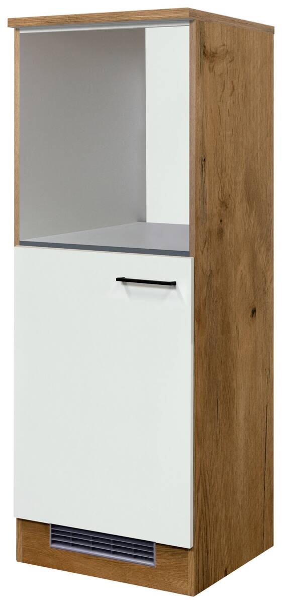 Kühlumbauschrank Avila Magnolie matt B/H/T: ca. 60x168,5x60 cm