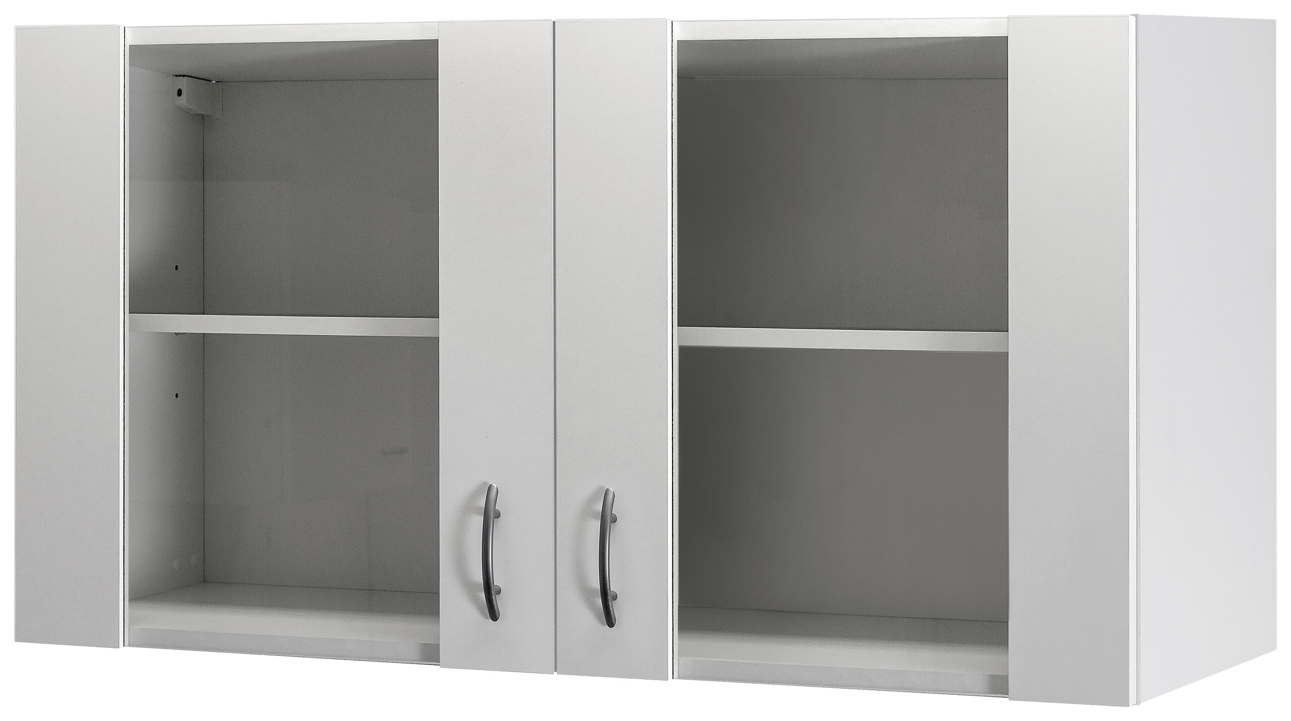 Flex-Well Glashängeschrank Wito weiß B/H/T: ca. 100x54,8x32 cm