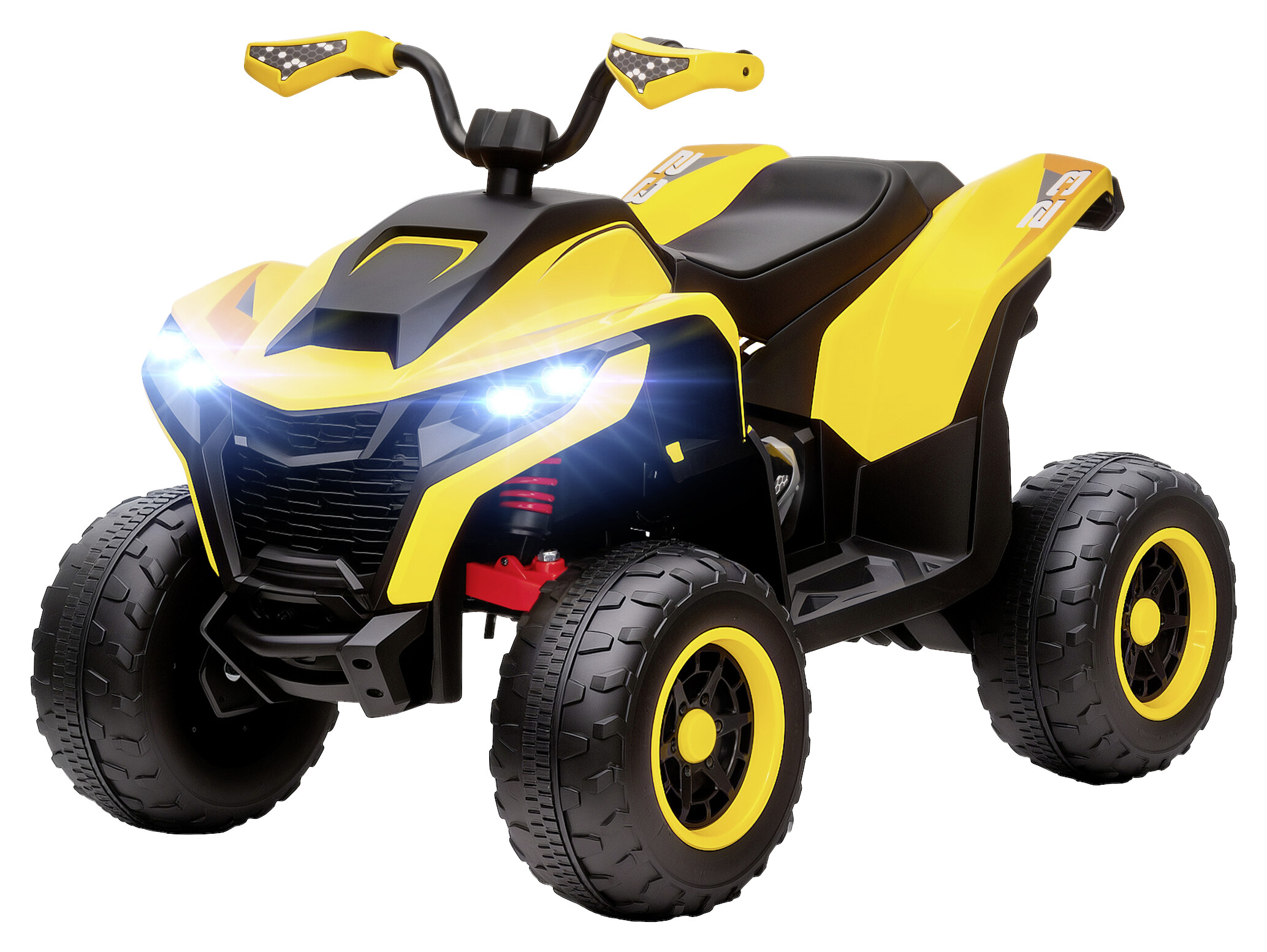 AIYAPLAY Kinder Elektro-Quad gelb B/H/L: ca. 69x75x101 cm