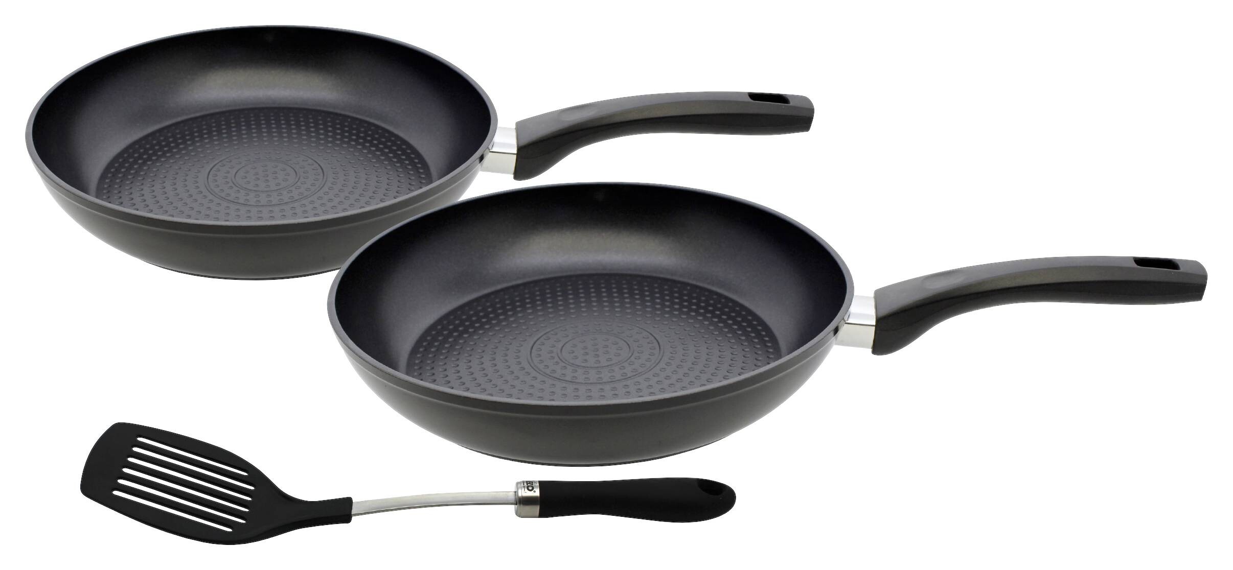 ELO Pfannenset Smart Wellness schwarz Aluminium 3 tlg.