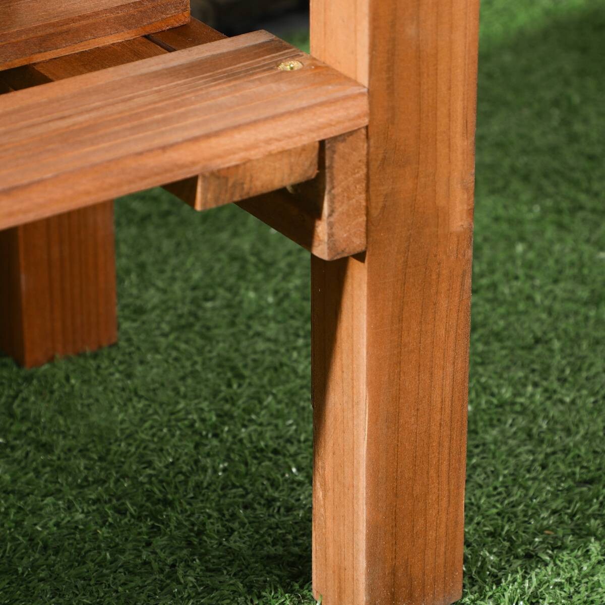 Outsunny Hochbeet braun B/H/L: ca. 29x130x79 cm