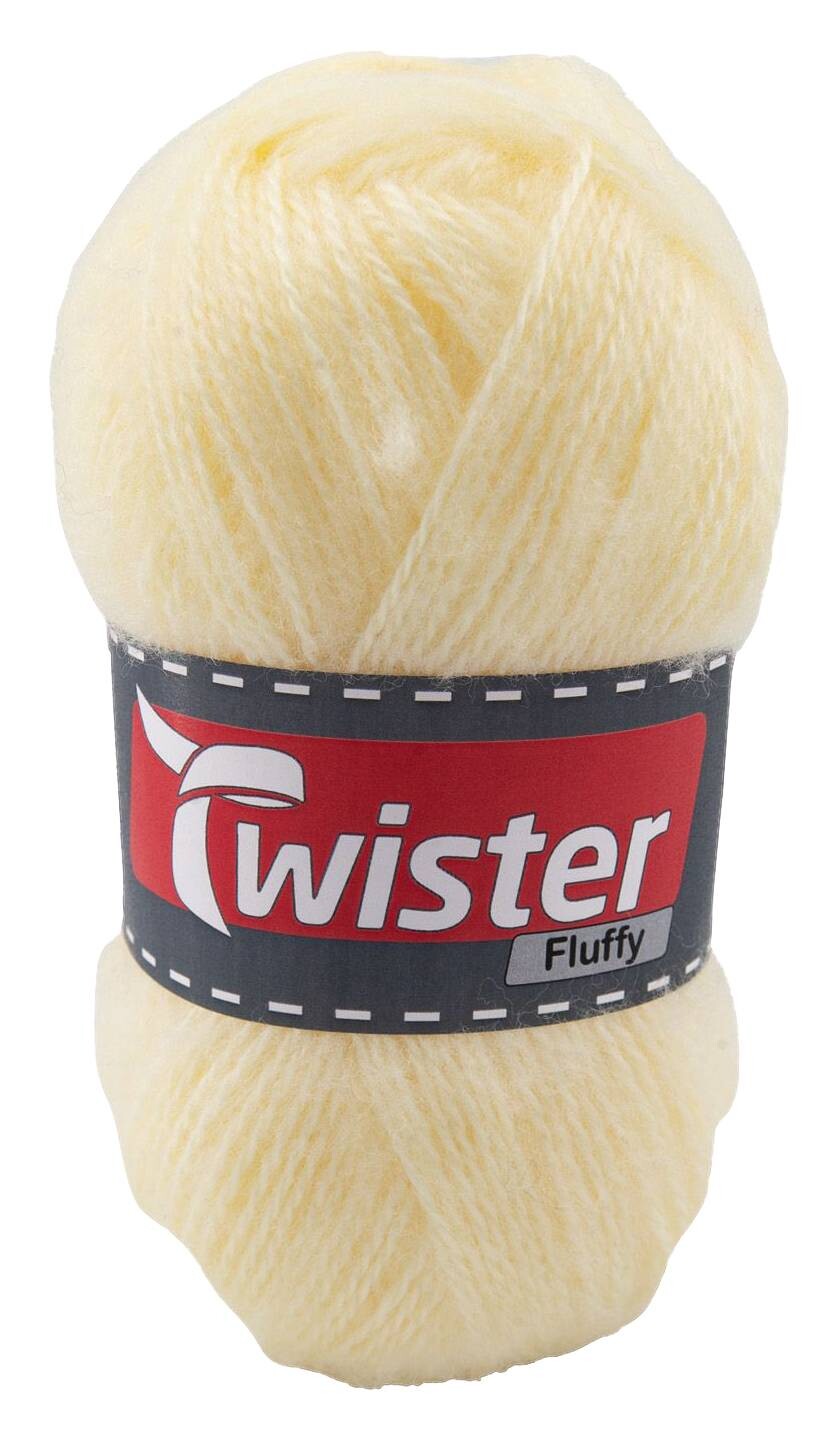 Twister Handstrickgarn Fluffy natur L: ca. 16000 cm