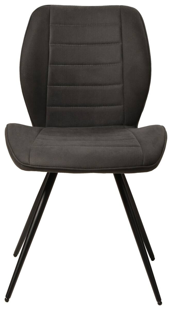 Stuhl New York anthrazit Microfaser B/H/T: ca. 51x87x55 cm