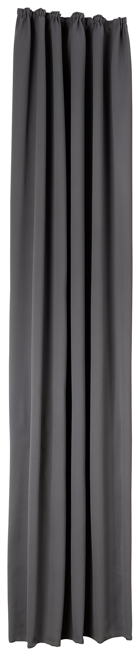 POCOline Verdunklungsvorhang Juna anthrazit B/L: ca. 135x245 cm