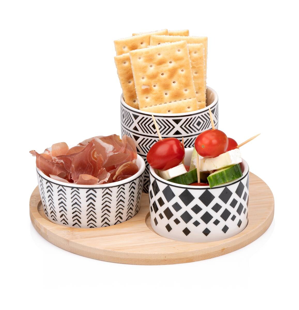 alpina Servierschalen schwarz Keramik