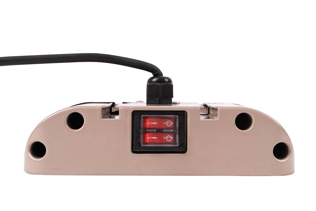 BHP Terassenheizstrahler Sibirien B992326 schwarz Aluminium B/H/T: ca. 93x20x5 cm ca. 1200 W