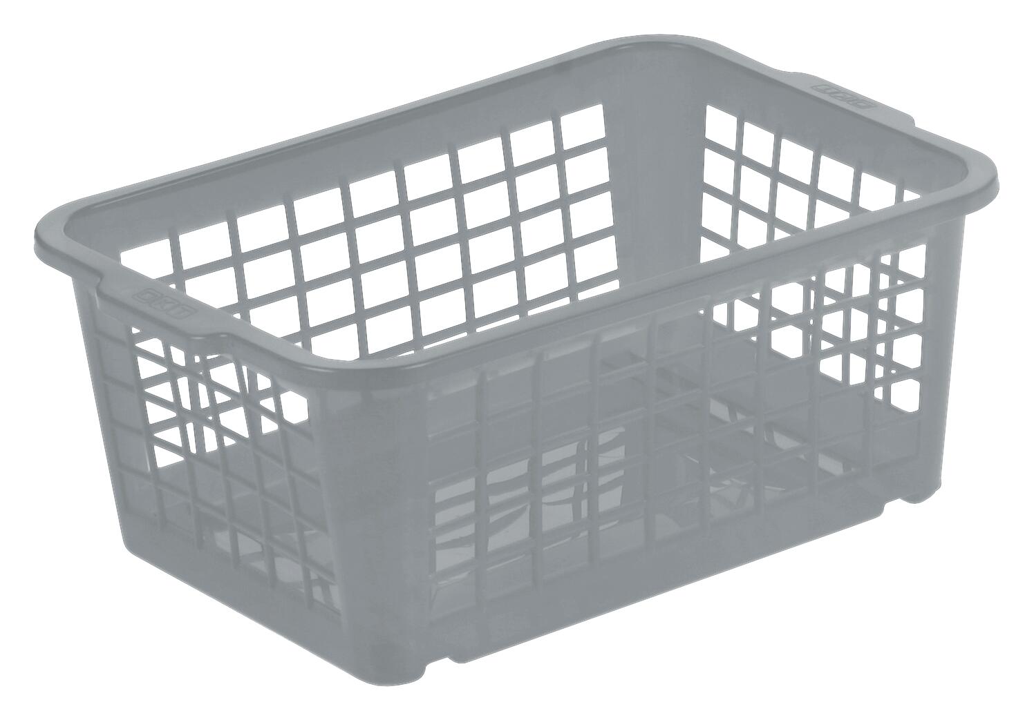 keeeper Korb grau B/H/L: ca. 17x10x25 cm