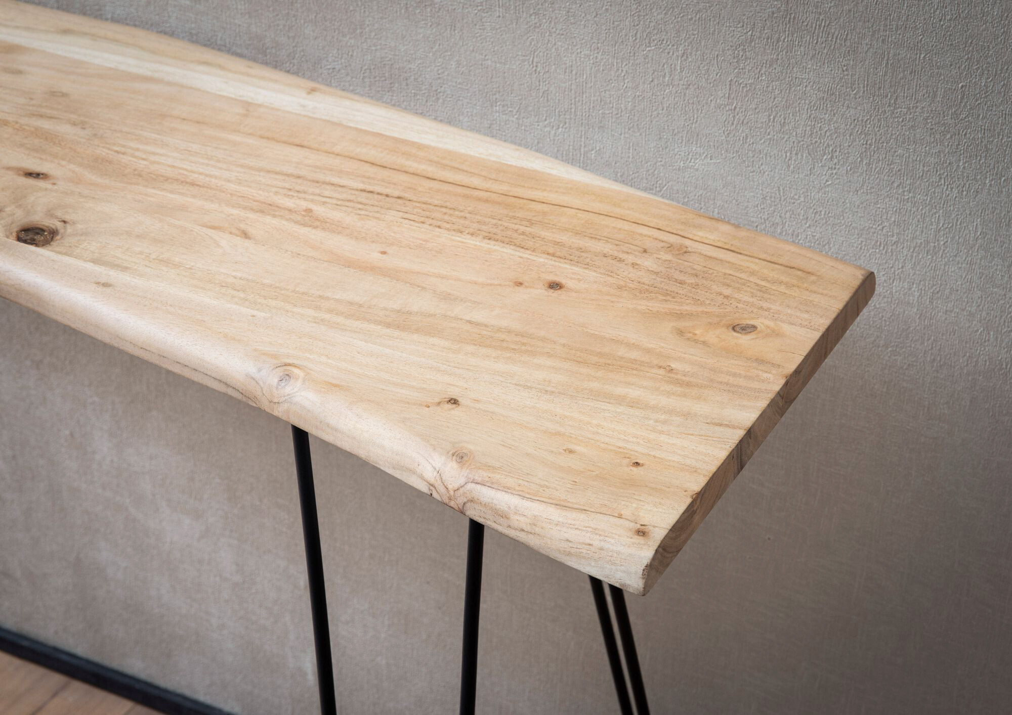 Konsolentisch braun Akazie B/H/T: ca. 150x75x36 cm Konsolentisch braun Akazie B/H/T: ca. 150x75x36 cm