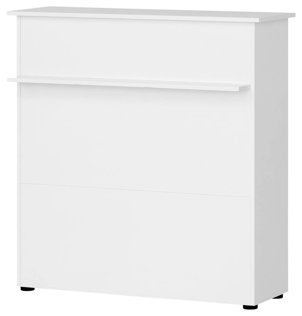 Konsolentisch Serie 400 weiß matt B/H/T: ca. 107x111x44 cm