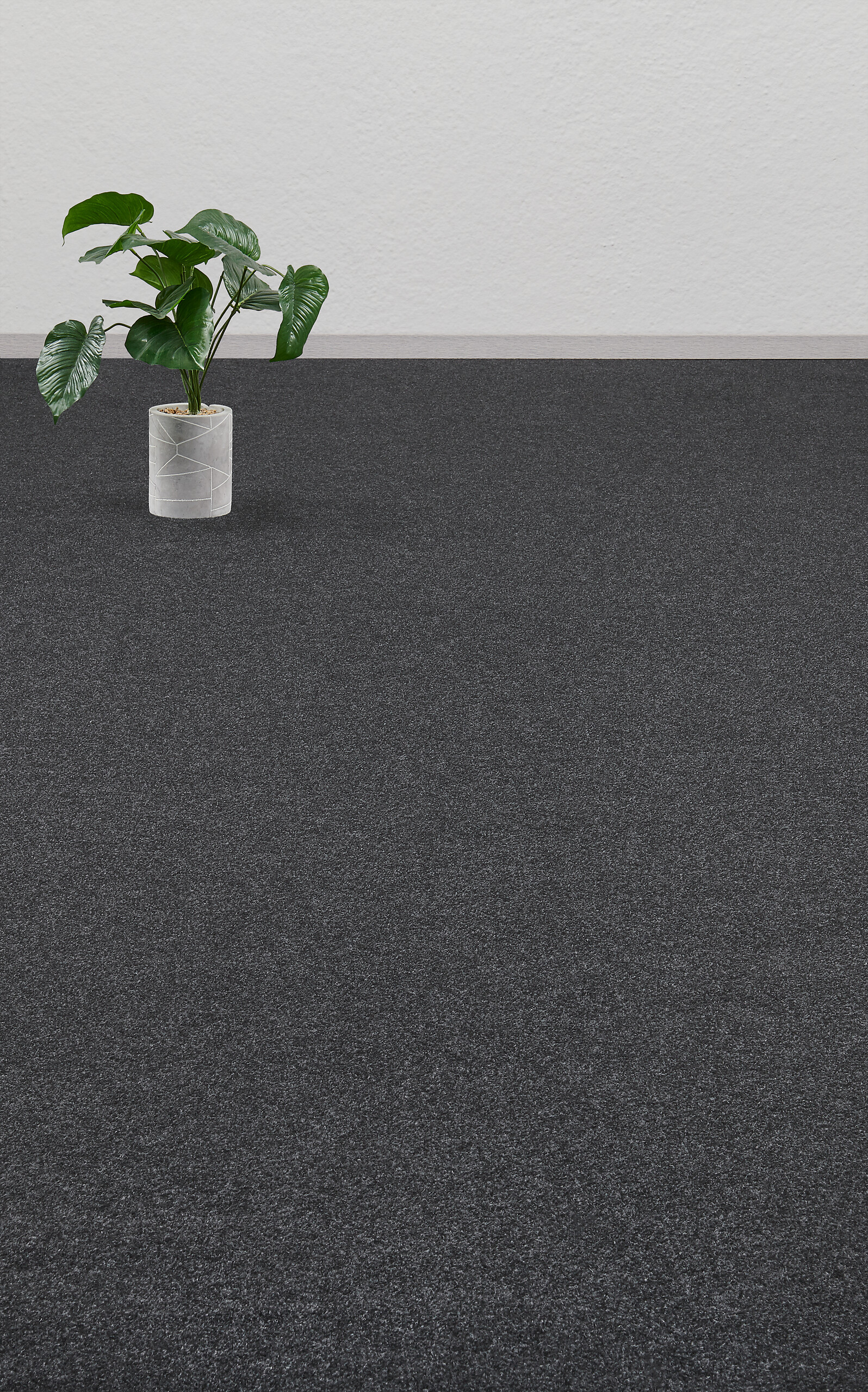 Nadelfilz Grass anthrazit B: ca. 200 cm