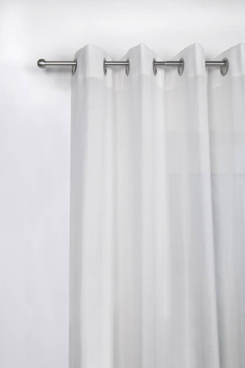 ondeco Stilgarnituren habito_rillball Edelstahloptik Metall ausziehbar von ca. 120 bis 210 cm 1.0 Läufe