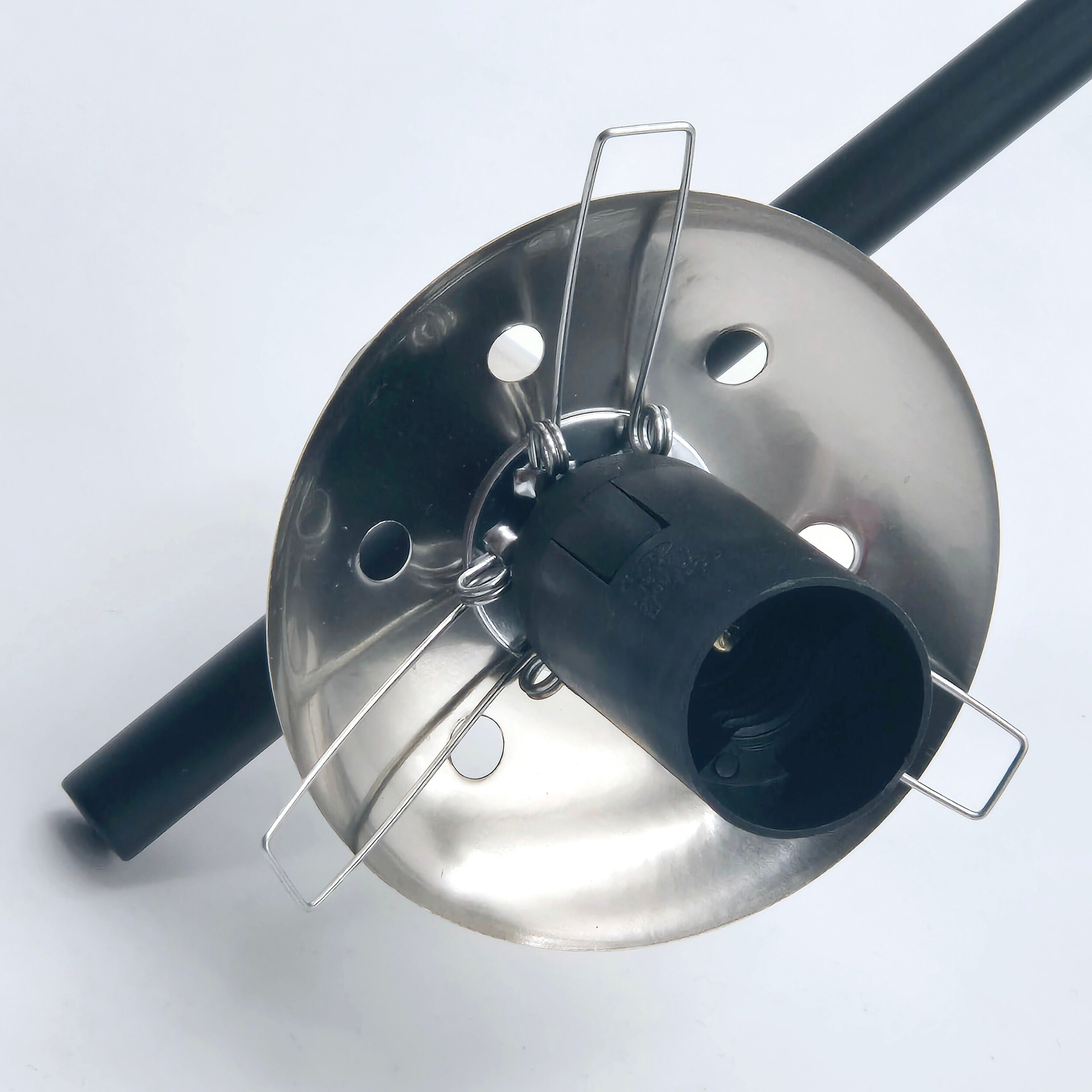 Lamkur Deckenleuchte Lilou Chrom Glas Stahl B/H/L: ca. 54x53x54 cm E14 6 Brennstellen