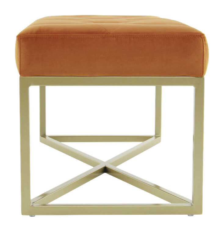 Sitzbank Diaz 101 orange B/H/T: ca. 40x40x90 cm