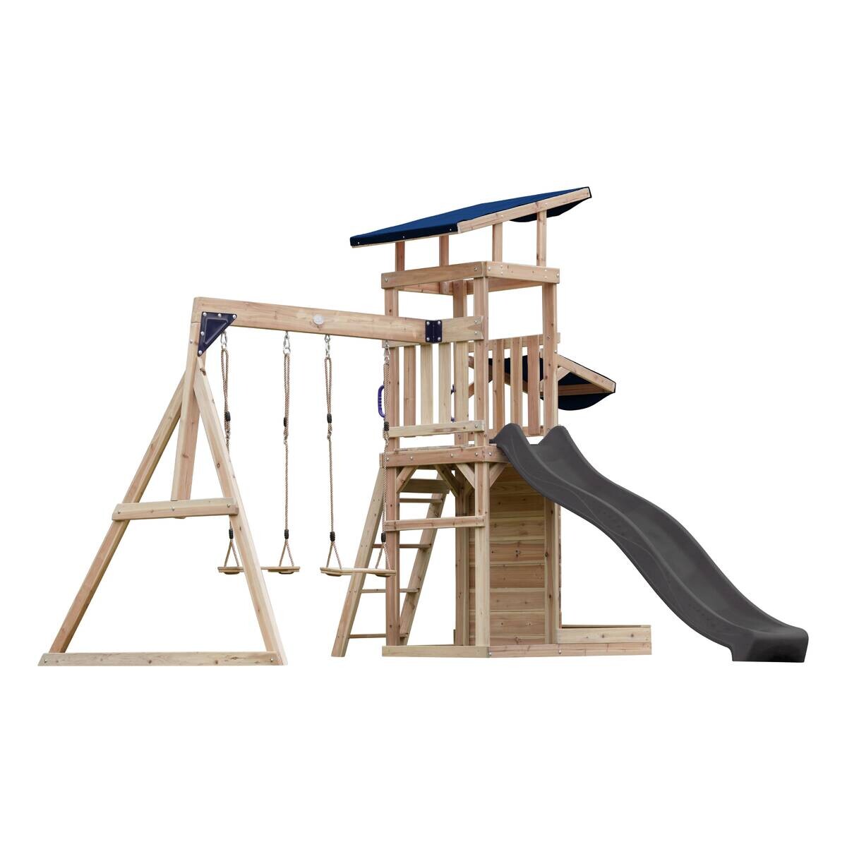 AXI Spielturm Malik grau B/H/L: ca. 345x270x336 cm