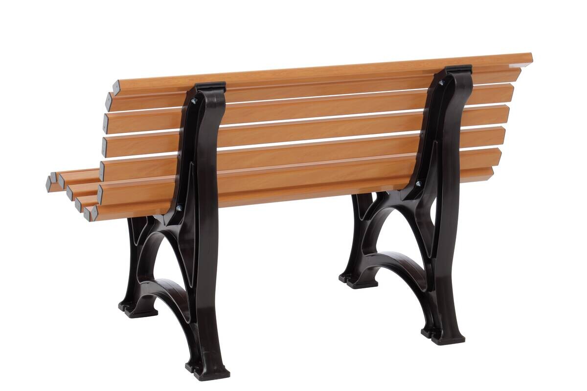 Blome-Tillmann Gartenbank Amrum braun Kunststoff B/H/L: ca. 120x80x64 cm