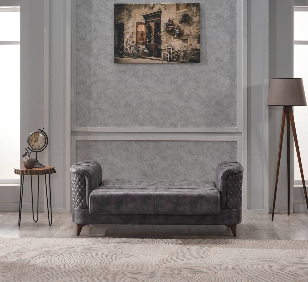 Sofa 3-2-1 anthrazit