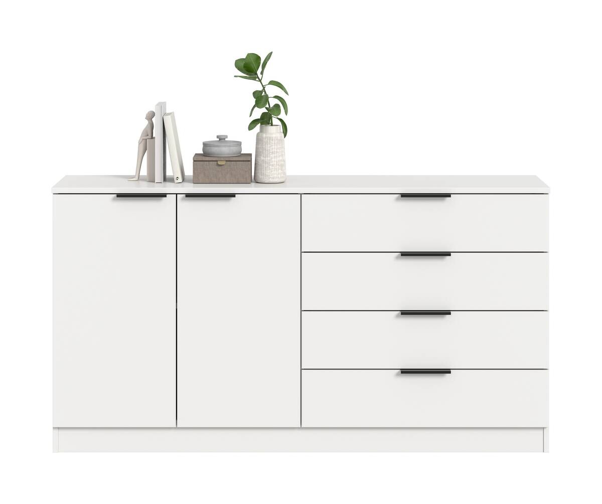 Kommode KOPENHAGEN weiß B/H/T: ca. 148x80x35 cm