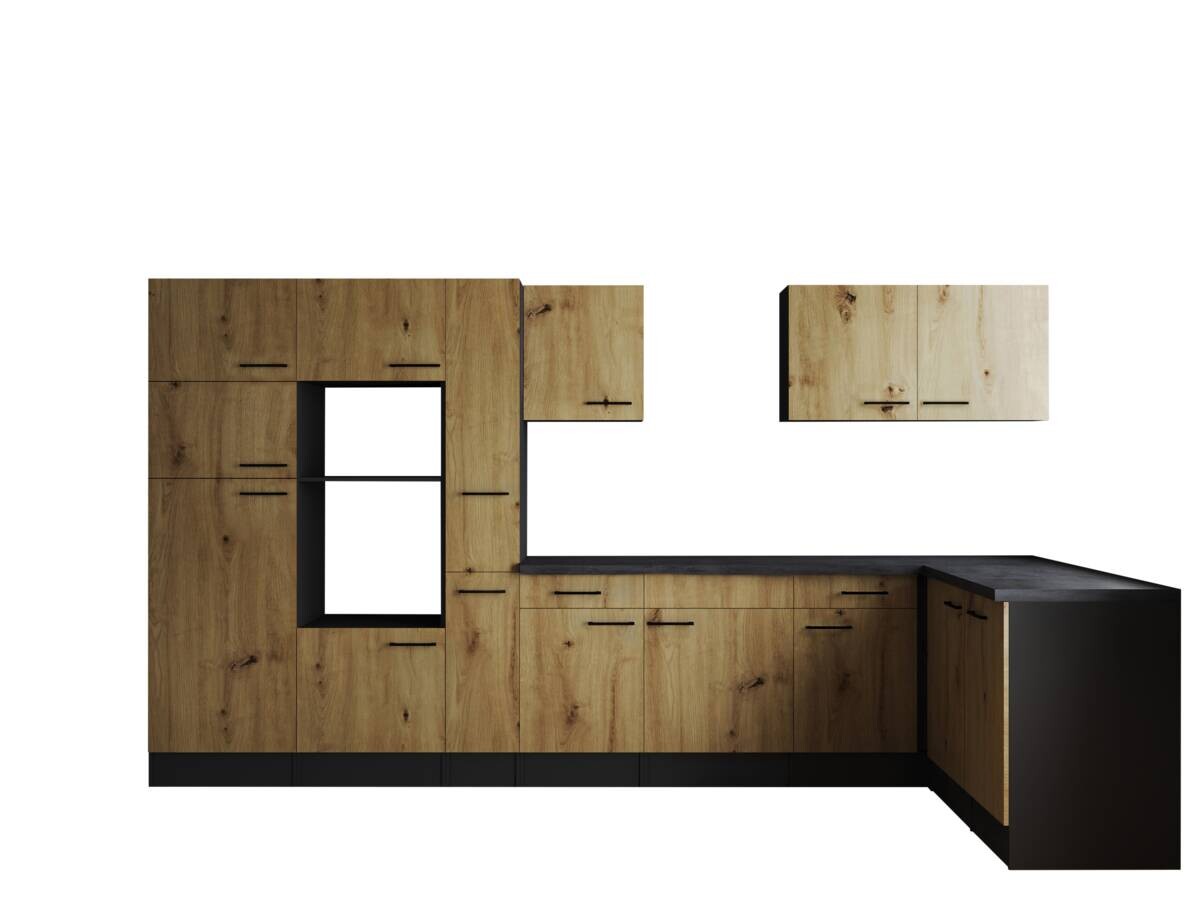 Winkelküche Oliver B/H/T: ca. 370x205x172 cm