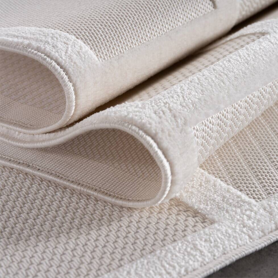 Ayyildiz Kurzflorteppich DOHA creme B/L: ca. 240x340 cm