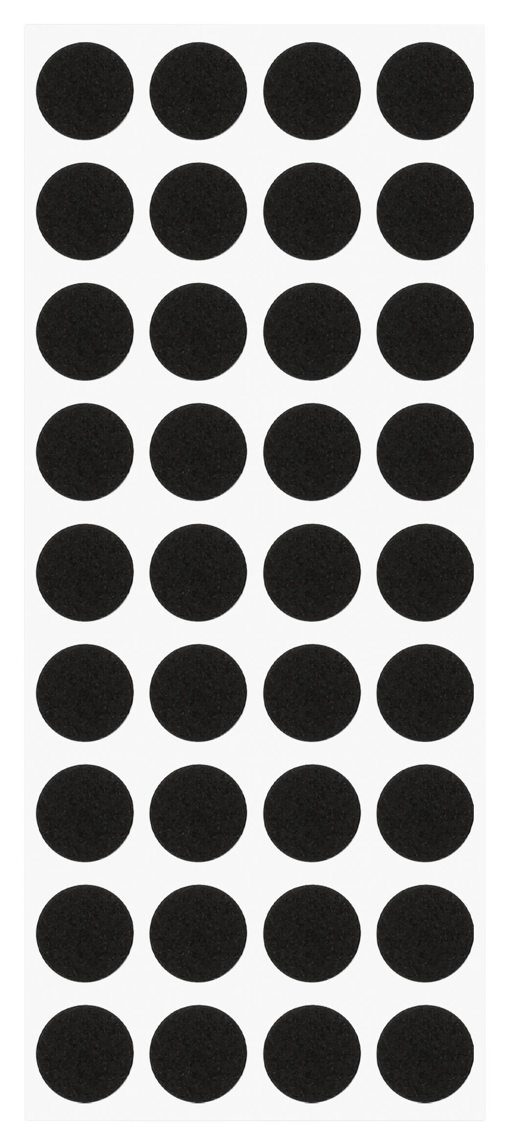 POCOline Filzgleiter schwarz 131 tlg.