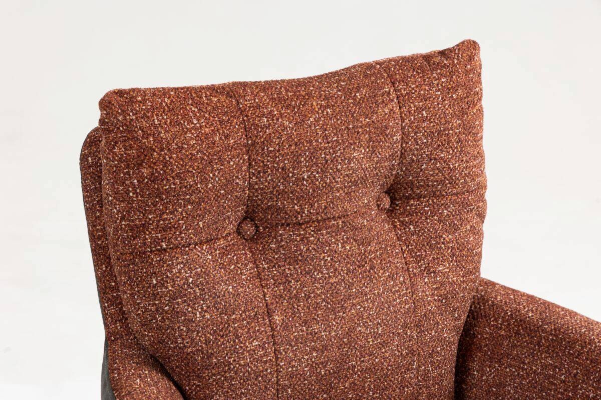 Drehstuhl Lecce rost Microfaser