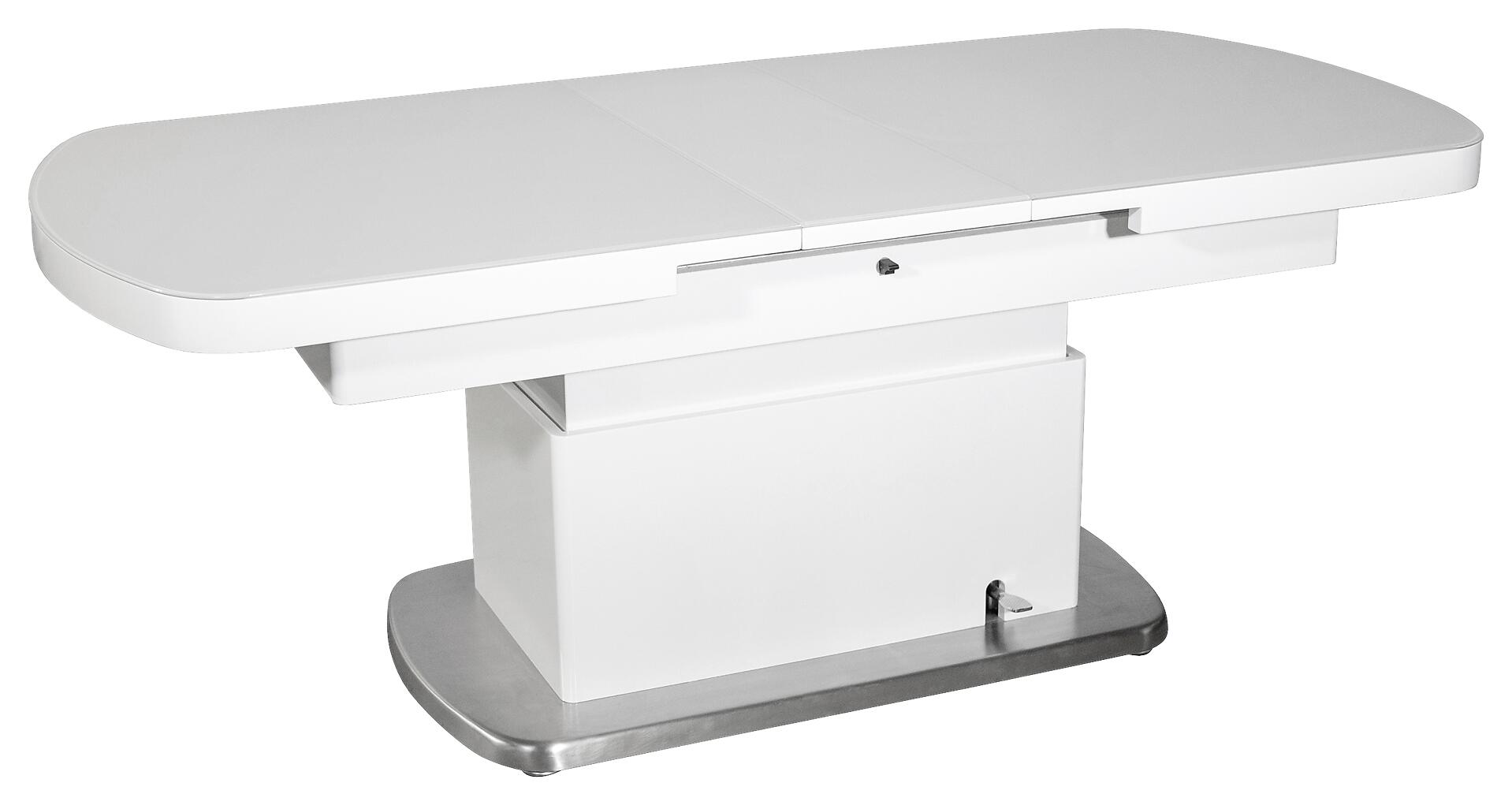 Couchtisch Levi weiß MDF B/H/T: ca. 135x50x75 cm