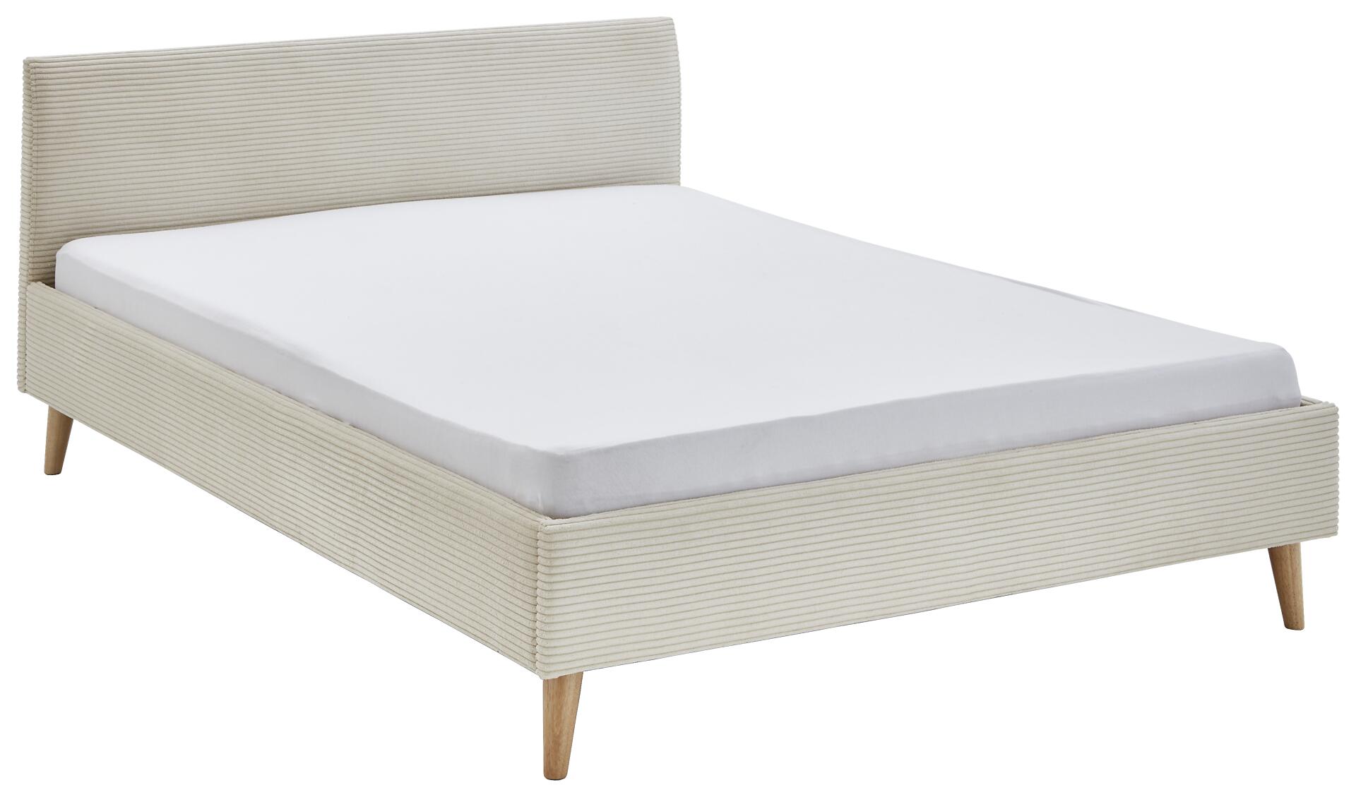 Polsterbett Wicki beige Liegefläche B/L: ca. 140x200 cm