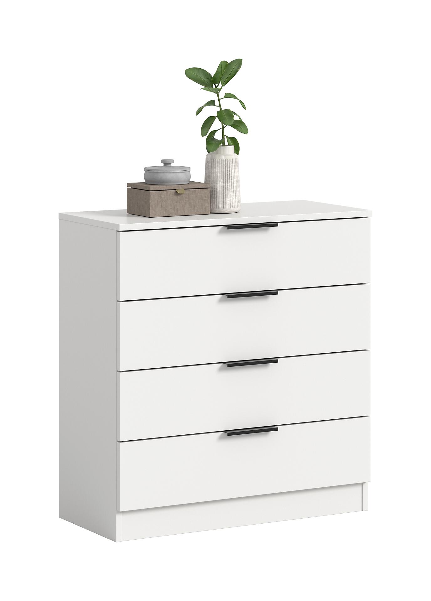 Kommode KOPENHAGEN weiß B/H/T: ca. 74x80x35 cm