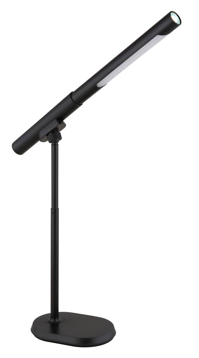 GLOBO LED-Tischleuchte Opal mattschwarz Metall Kunststoff B/H/T: ca. 40,4x44,5x10,9 cm 1 Brennstellen