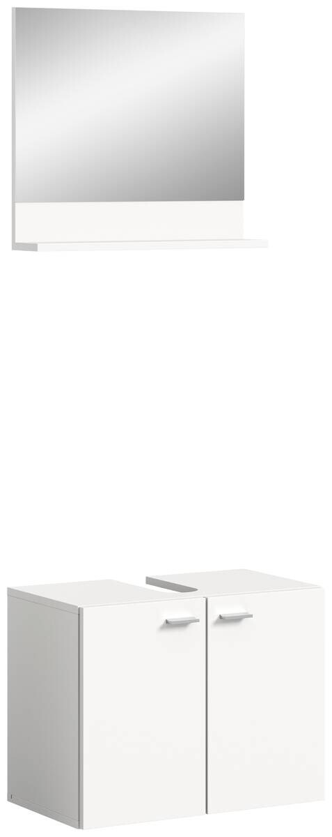 Badezimmer-Set BOSTON weiß B/H/T: ca. 57x44x57 cm Badezimmer-Set BOSTON weiß B/H/T: ca. 57x44x57 cm