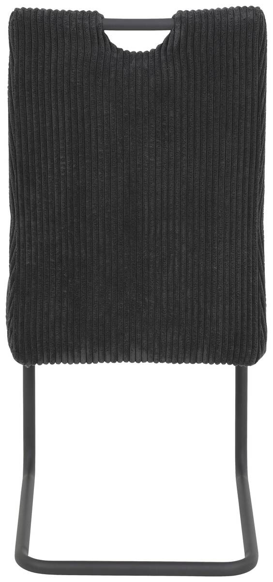 Schwingstuhl Merkur anthrazit Microfaser B/H/T: ca. 47x99x63 cm