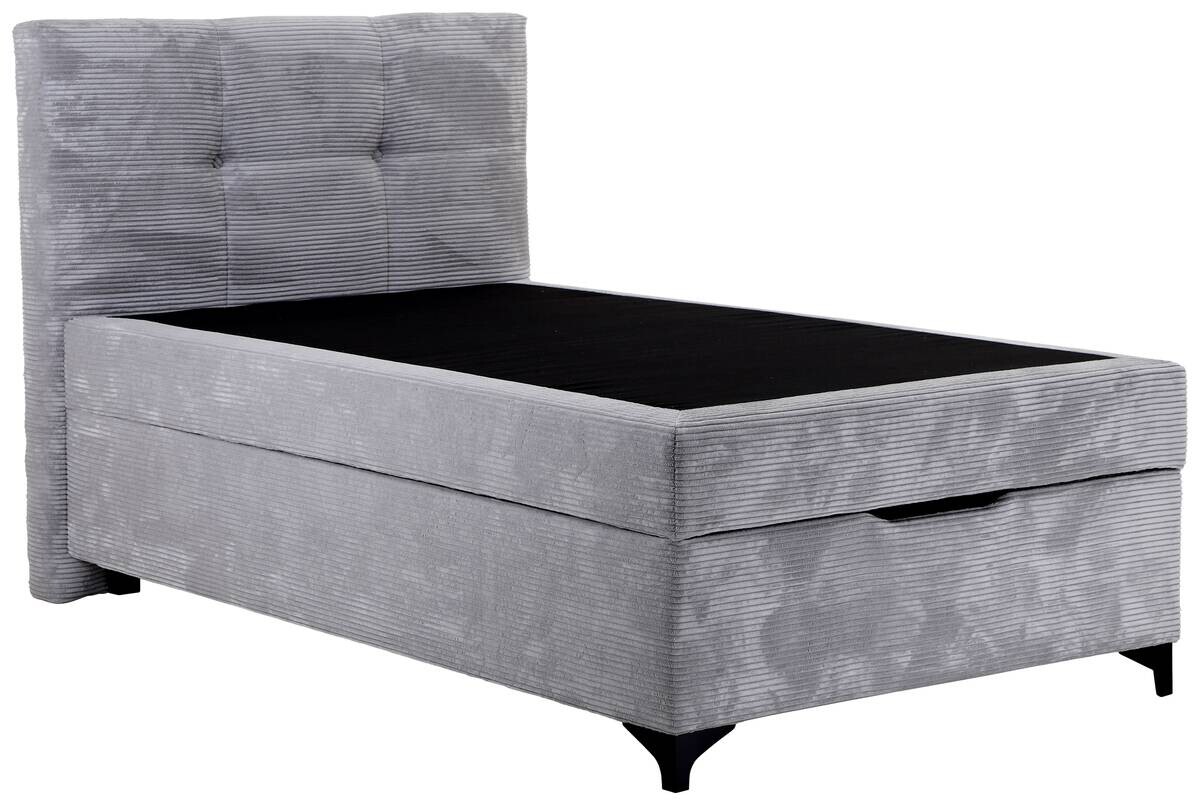 Boxbett Gifa grau B/H/T: ca. 127x122x213 cm