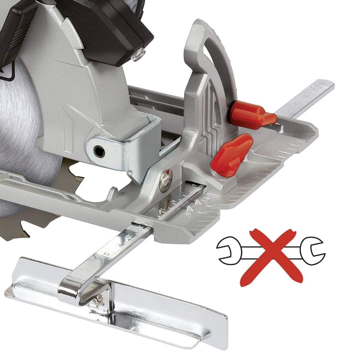 Kraftixx Akku-Handkreissäge KX-HKS 18 Li Solo