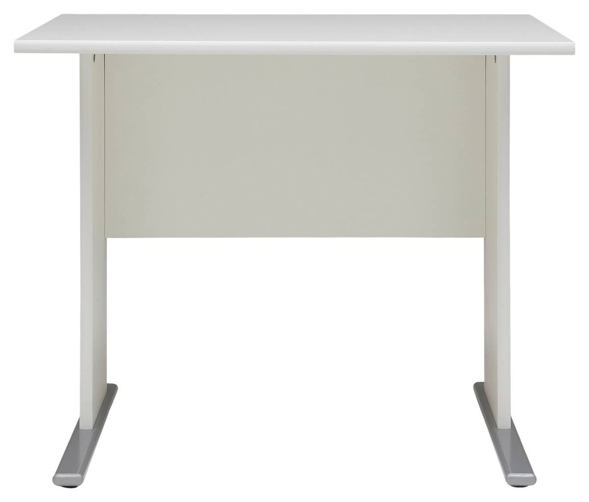 Schreibtisch Serie 200 perlweiß B/H/T: ca. 90x74,2x65 cm