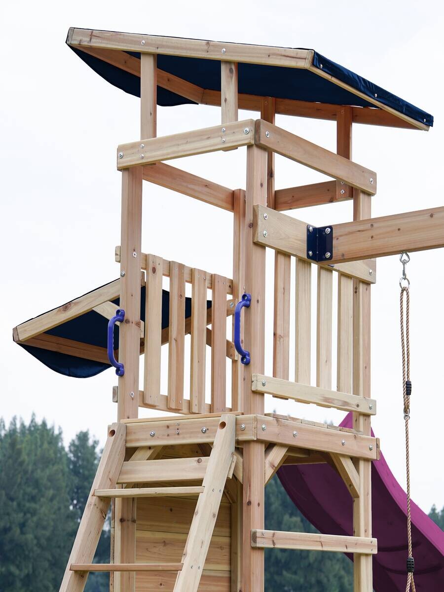 AXI Spielturm Malik braun B/H/L: ca. 345x270x336 cm