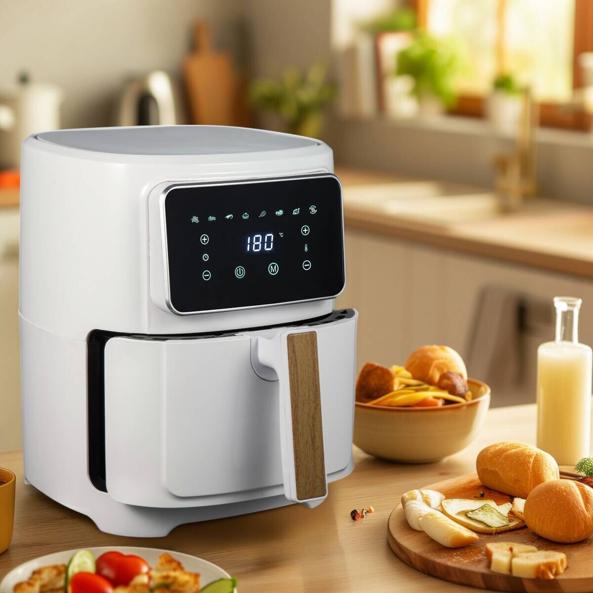 BERGNER Heißluftfritteuse BG-51186-WH