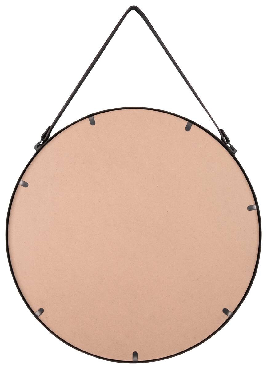 Dekorspiegel Delia schwarz D: ca. 55 cm